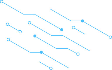 Fototapeta premium Cyber Technology Corner