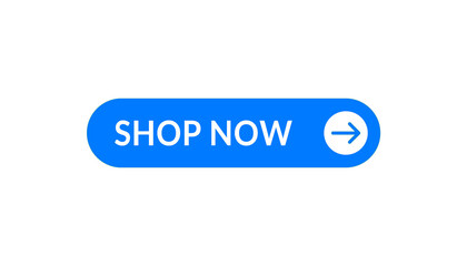 blue Shop Now e-commerce button with arrow 