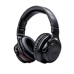 black Headphones png Earphone png Headset png Modern headphones png Wireless headphones png high quality isolated on a transparent background