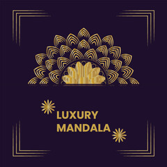 Luxury mandala design.