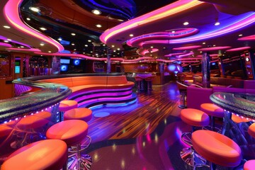 Nightclub on a Cruise Ship