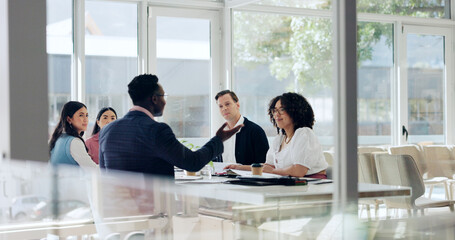 Collaboration, development and meeting with business people in office for discussion or planning....