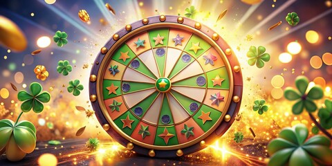 Wheel of Fortune Conceptual Photography - Visualizing Luck and Chance in Lottery Games