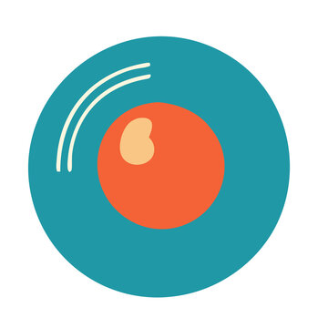 vector illustration of a retro vinyl disc