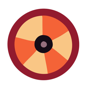 vector illustration of a retro vinyl disc