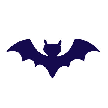 illustration of a flying bat