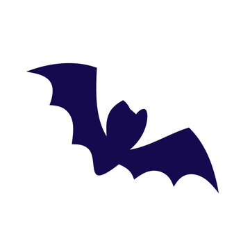 illustration of a flying bat