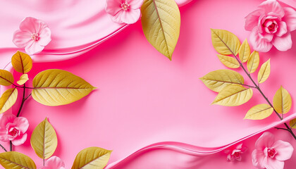 Pink Background Design – Elegant and Playful Visuals for Any Project