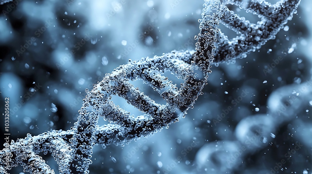 Poster exploring the intricacies of dna the building blocks of life and their significance in modern scienc