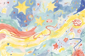 Galaxy backgrounds painting drawing.
