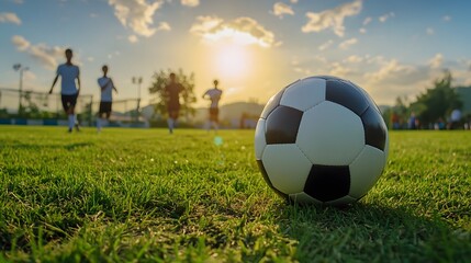 Fototapeta premium Sustainable Practices in Sports Environment