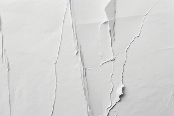 Textured torn white paper background