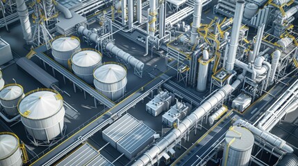 Illustrate the importance of regulatory compliance with detailed 3D models of workplace inspections and audits