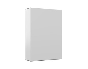 paper box mockup with background