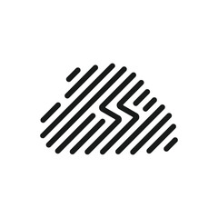 Simple Cloud Logo Design Inspiration