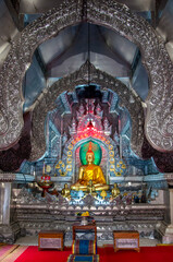 buddha statue in temple sri supan