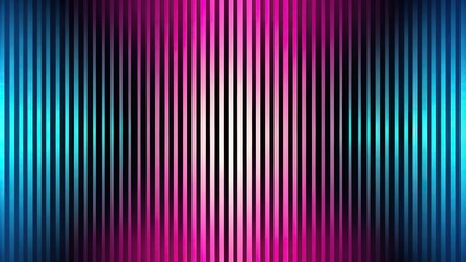 Abstract black stripes on pink and blue gradient background
