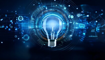 Obraz premium The Future of Ideas: A Digital Revolution Unlocking Creativity in the Age of AI