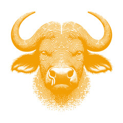 buffalo vector illustration