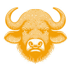 buffalo vector illustration