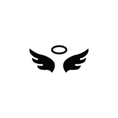 Angel icon web design in vector
