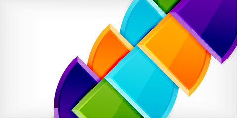 Triangle circles background. Vector Illustration For Wallpaper, Banner, Background, Card, Book Illustration, landing page