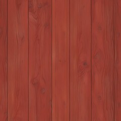 Fototapeta premium wooden panel wall illustration background, evenly spaced and have a smooth texture, showcasing a rich, warm red color with natural wood grain patterns visible throughout