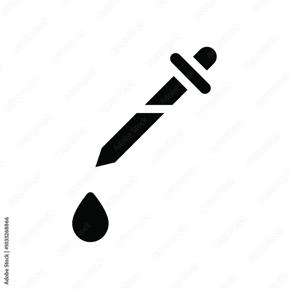 Poster Dropper icon web design in vector