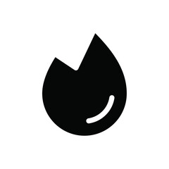 Fire flame icon web design in vector