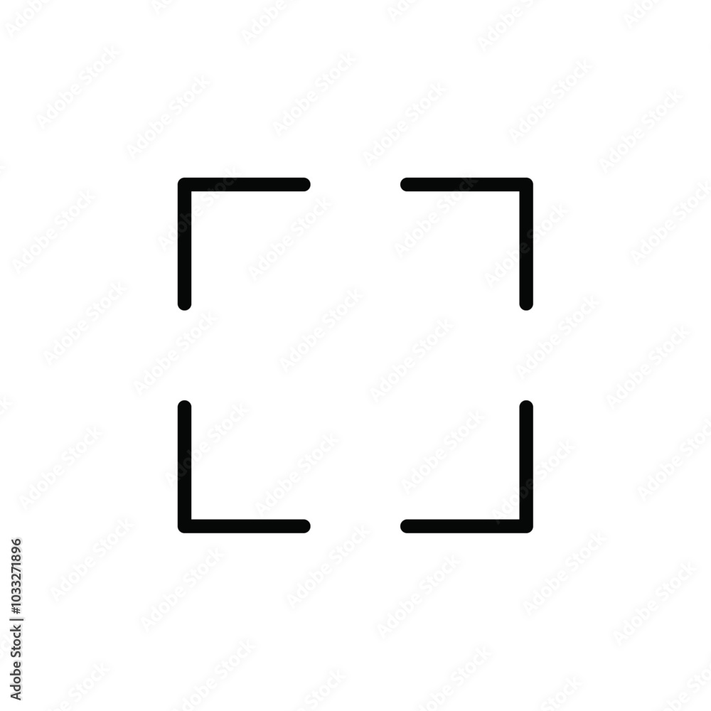 Poster full screen icon web design in vector