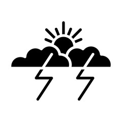 Storm Vector Icon Style