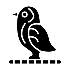 Bird Vector Icon Style