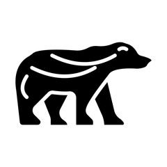 Bear Vector Icon Style