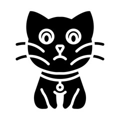 Cat Vector Icon Style
