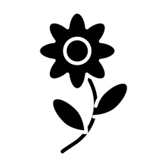 Flower Vector Icon Style