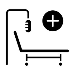 Fototapeta premium Treatment Vector Icon Style