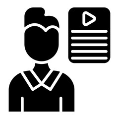 User Generated content Vector Icon Style