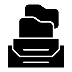 Archive Vector Icon Style