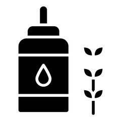 Oil Vector Icon Style