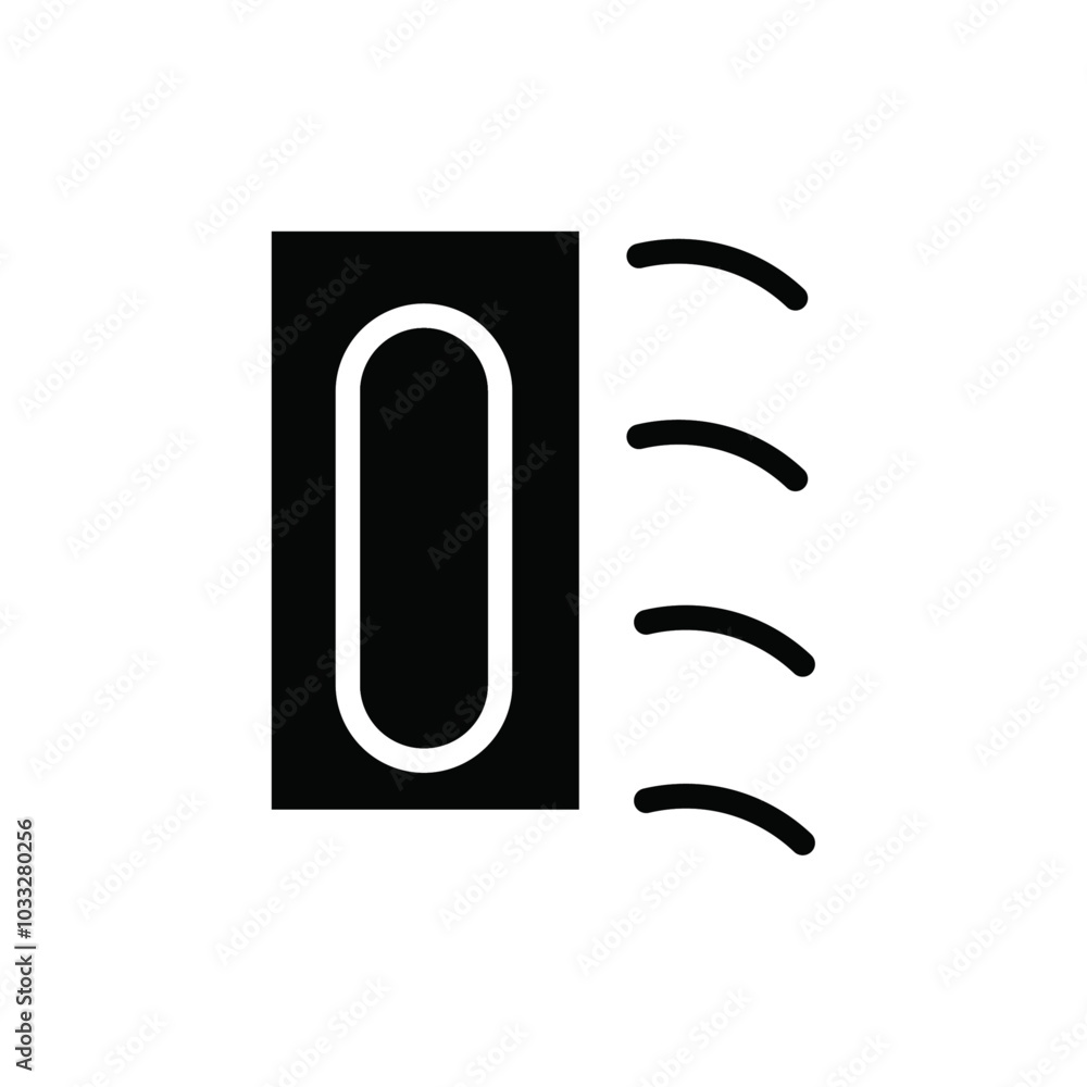 Poster plastering process icon web design in vector