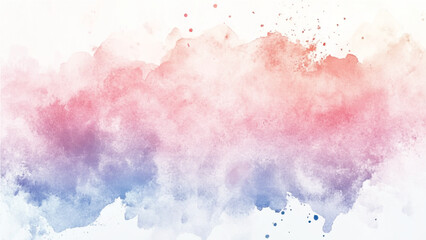 Abstract splashed watercolor textured background. Multicolored watercolor background. blue watercolor paint background design with colorful orange pink borders and bright center, watercolor bleed and 