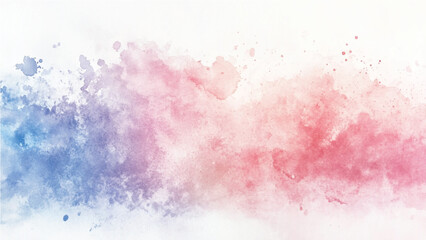 Abstract splashed watercolor textured background. Multicolored watercolor background. blue watercolor paint background design with colorful orange pink borders and bright center, watercolor bleed and  © Toko Toko