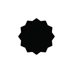 Verified badge icon web design in vector