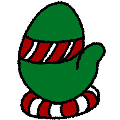 santa claus with christmas tree