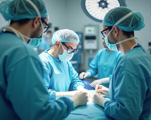 obrazy z sali operacyjne w szpitalu. przedstawionye jest różnorakie wyposażenie które wspomoga lekarzy w ich codziennej pracy.