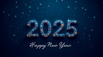 Naklejka premium Christmas greeting card with the word 