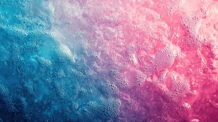 Fototapeta premium Colorful abstract texture of bubbles and ice formations