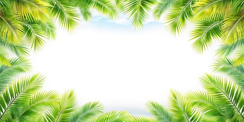 border background with copy space about summer Eye Level
