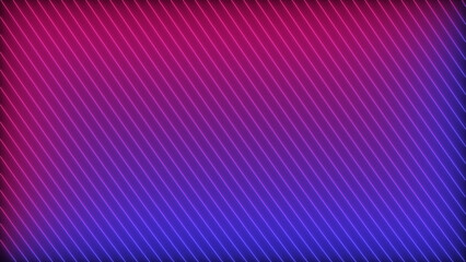  neon line purple background