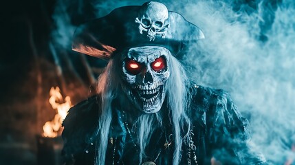
scary halloween pirate